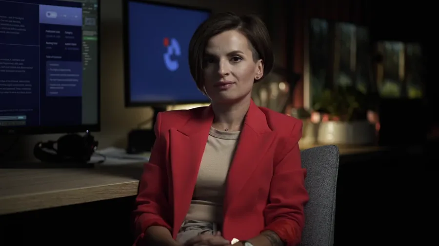 Another Inocode team member speaking in the team video